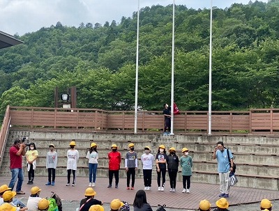 5年林間退所式１